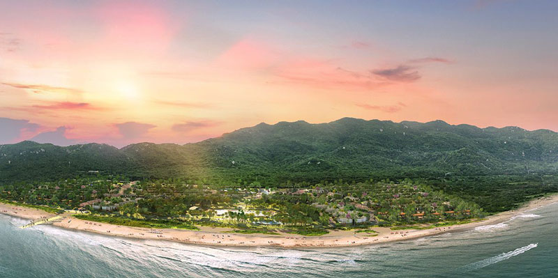 .Vị trí tựa sơn - nghinh hải của Oceanami Long Hải Vũng Tàu