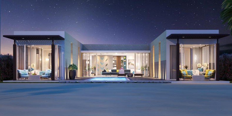 Thiết kế biệt thự biển Oceanami villas & beach club