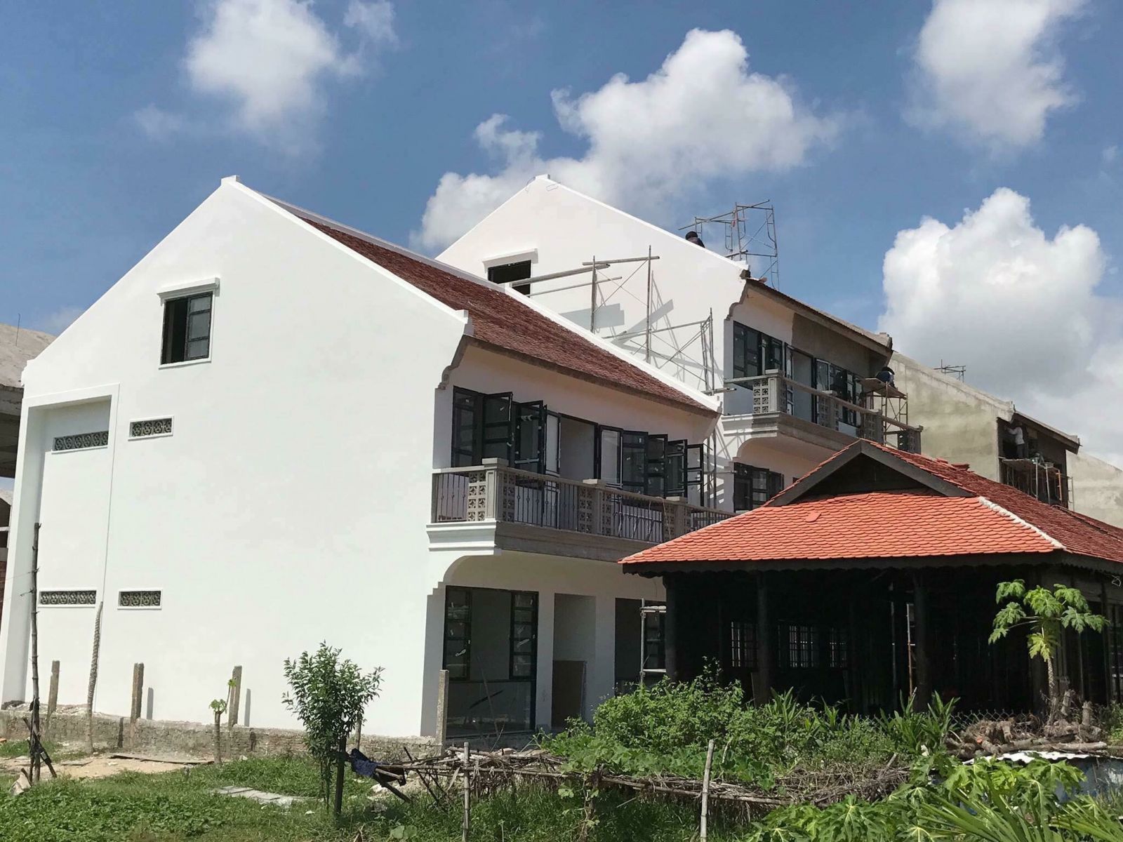 Một số hình ảnh tiến độ xây dựng dự án Hội An Town