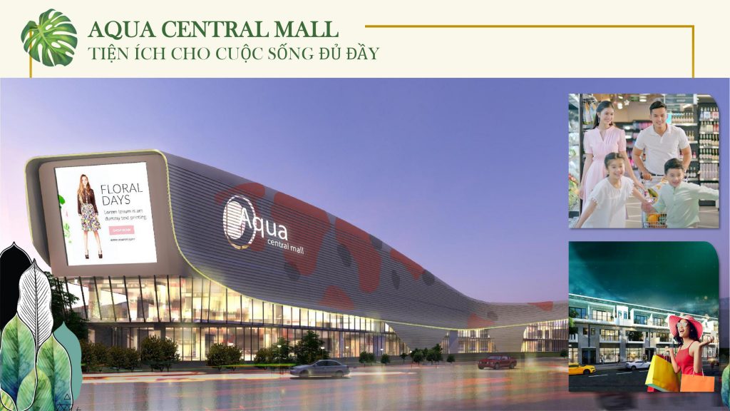 Trung tâm mua sắm đáp ứng đầy đủ nhu cầu