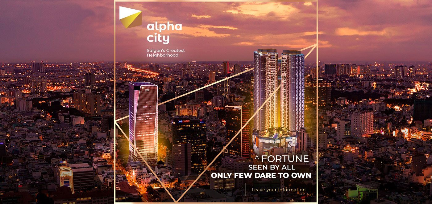 Dự án Alpha City được kết nối với tòa nhà văn phòng Alpha Town