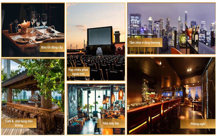 Bar và rạp chiếu phim sân thượng