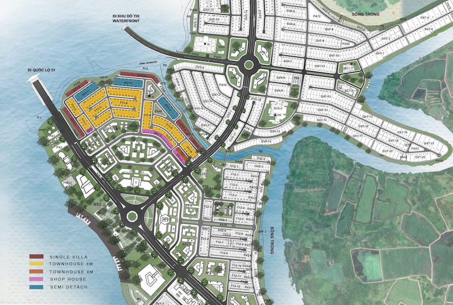 Mặt bằng thiết kế đa dạng đáp ứng với nhu cầu khách hàng từ 100- 1000m2