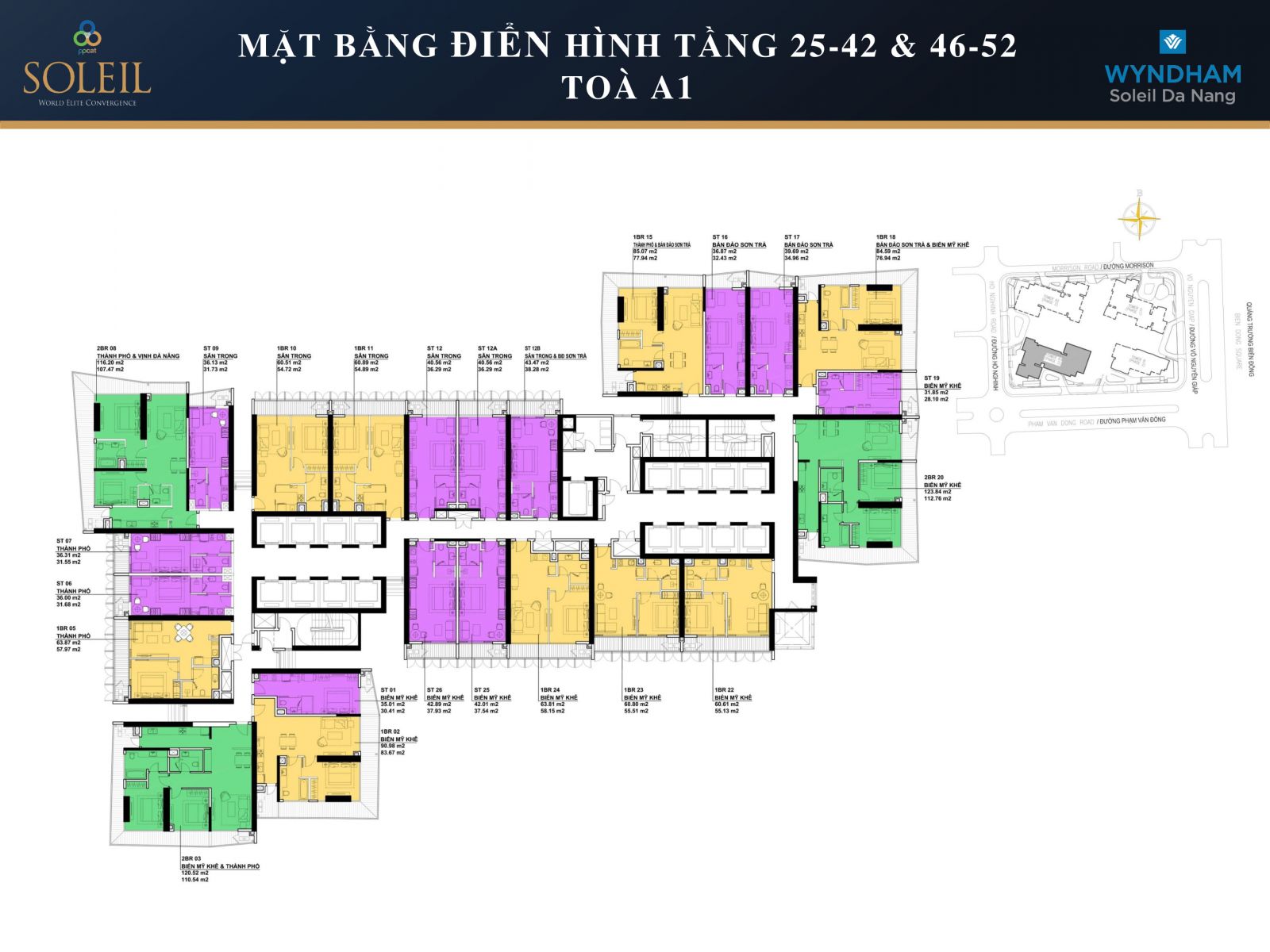 Mặt bằng điển Hình A1