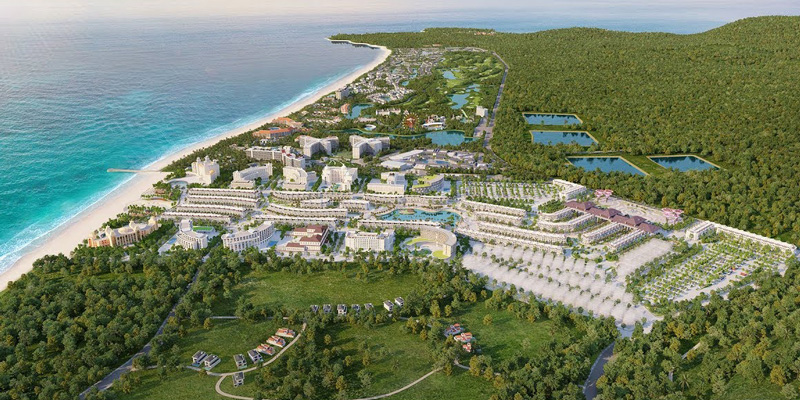 Phối cảnh tổng thể dự án Vinpearl Grand World Phú Quốc