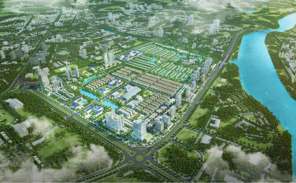 Toàn cảnh Vinhomes Star City Thanh Hóa từ trên cao